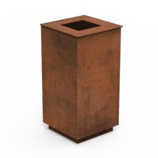 Papelera Olea cuadrada  PA 655 de 108 l.