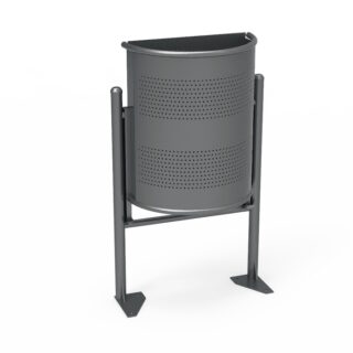 Papelera Semicircular 40 litros PA616M