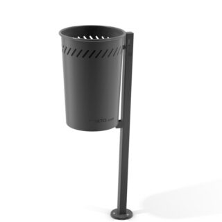 Papelera MUS PA 624SB de 40 litros.