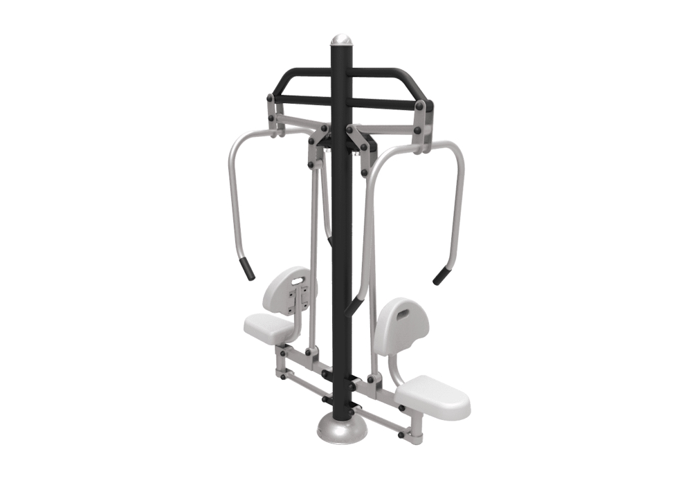 Elementos Saludables PLUS. Mod.-PECTORALES - Chest Press Suelo Blando o Duro.