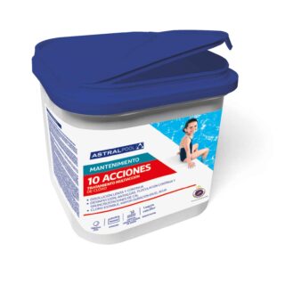 Triplex 10 Acciones 5 Kg. ASTRALPOOL Tabletas 250Gr   N